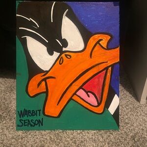 Vibrant Cartoon Art Canvas
